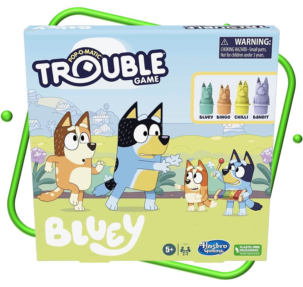 Trouble Game Bluey Edition Board Game