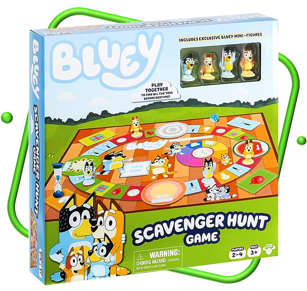 New Version Bluey Scavenger Hunt Game