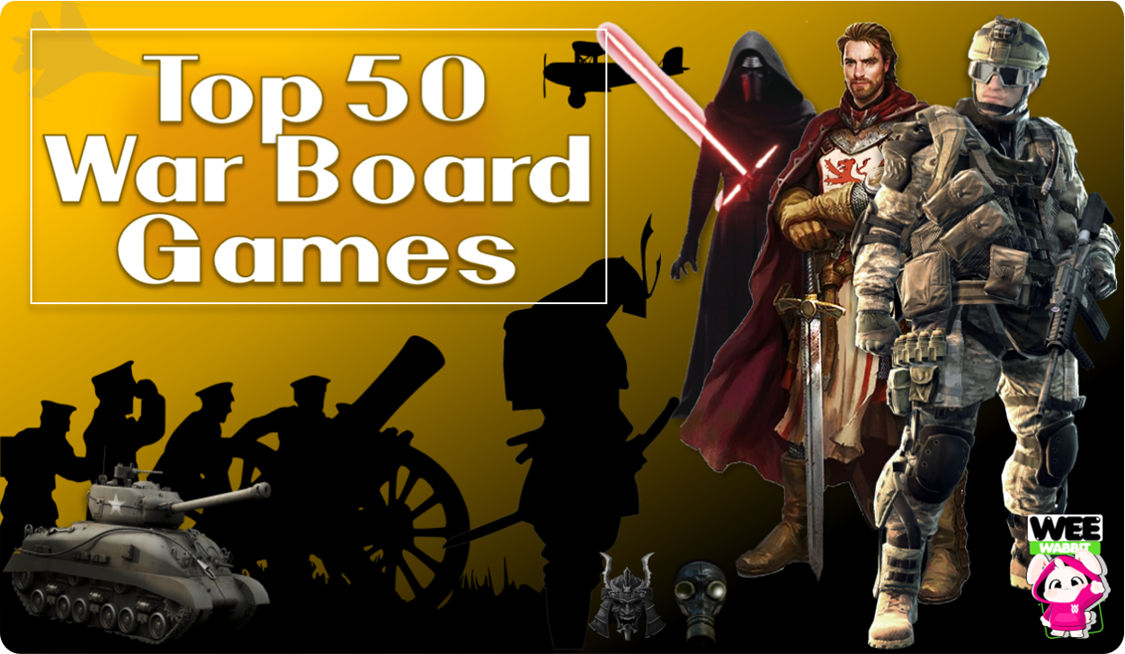 Top 50 War Board Games For Epic Tabletop Battles
