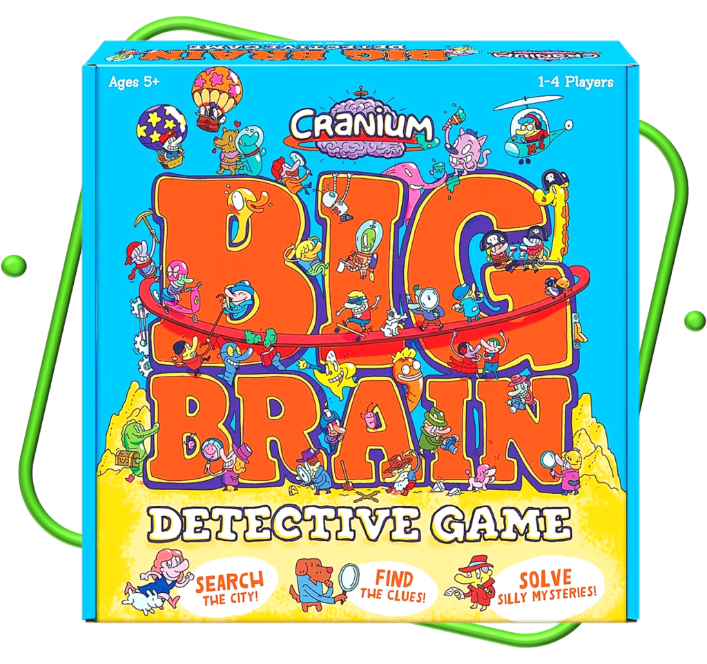 Cranium Big Brain Detective Board Game