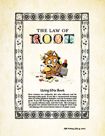 The Law Of Root Rulebook