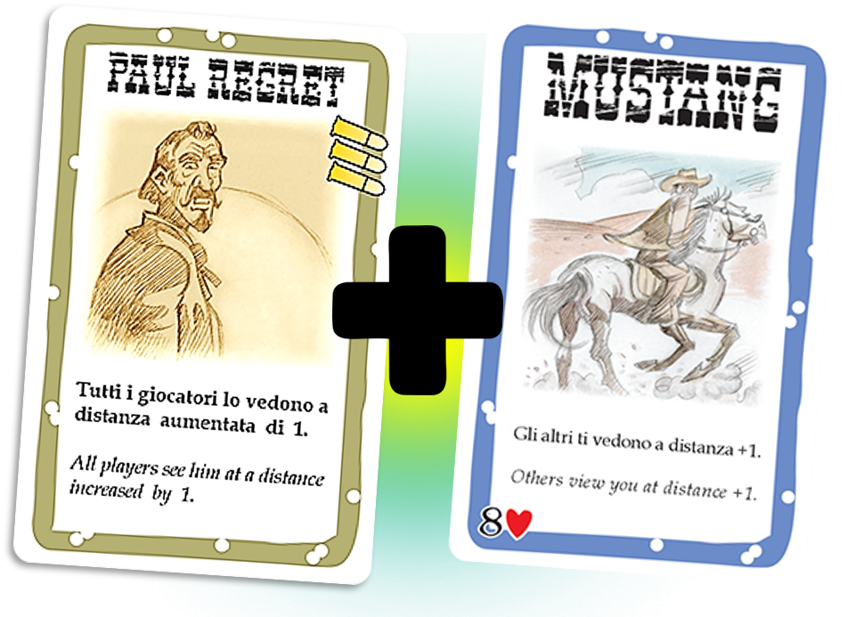 Character Card Paul Regret Plus A Mustang Card