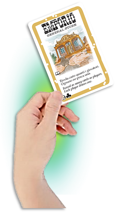 Hand Holding A General Store Card