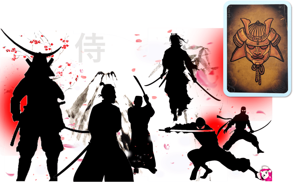 Bang Role Card. Shogun Samurais Ninjas And A Ronin