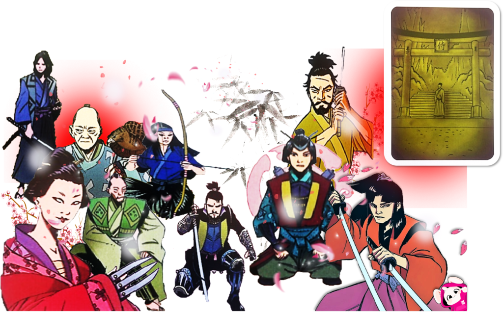 Bang Samurai Swords Characters
