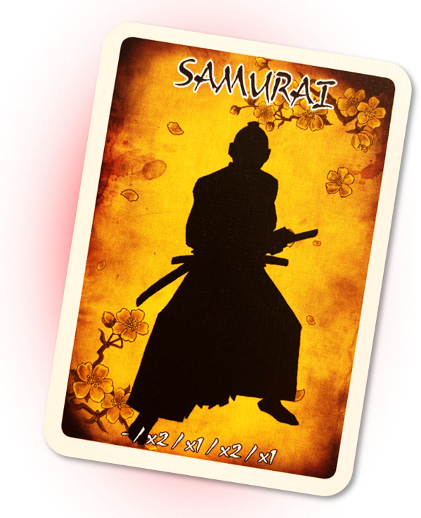 Samurai Role Card