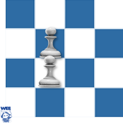 Double Pawn In The Same Column Formation