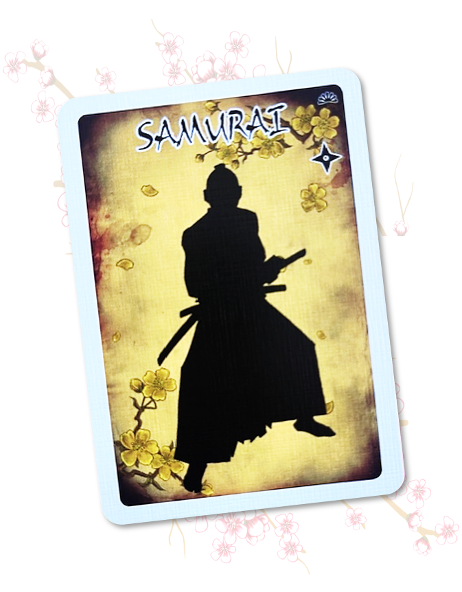 Samurai Role Card With 1 Star